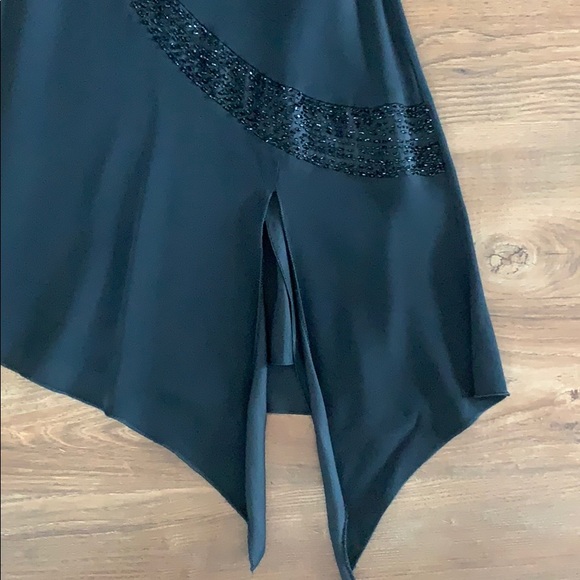 İpekyol Asymetric Beaded Black Dress - Picture 4 of 13